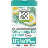 LÉA NATURE SO BiO étic Osvežujoč gel za prhanje z morskim koprcem in cetrono | Shoptok.si