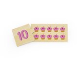 Viga drveni set slagalica odgovara Montessori slagalici s brojevima | shoptok.hr