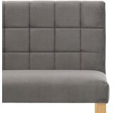  Klupa 140 cm siva baršunasta | shoptok.hr