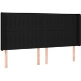  box spring s madracem LED crni 160x200 cm od tkanine | shoptok.hr