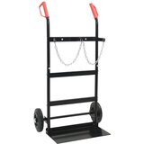 Ručna Ročni voziček Črna in rdeča 63 x 43,5 x 110 cm Jeklo, (5000107304) | Shoptok.si