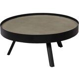 vidaXL Klubska mizica s površino iz betona 74x32 cm | Shoptok.si