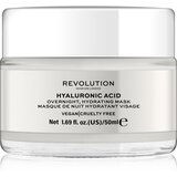 Revolution Hyaluronic Acid nočna vlažilna maska 50 ml za ženske Cene
