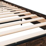  Okvir za krevet boja hrasta 90x200 cm konstruirano drvo i metal | shoptok.hr