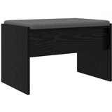  Haldna klop z blazino Črna Orehovina 63 x 38 x 40 cm, (5000155630) | Shoptok.si