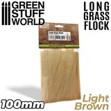 Green Stuff World Long Grass Flock 100mm Light Brown | Duga trava 100mm svetlo braon | Eponuda.com