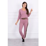 Kesi Set with a panther motif, dark pink Cijene