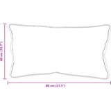 vidaXL Odeja z blazino 3 pcs Bela 240 x 260 cm Mikrofibra | Shoptok.si