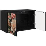  ormar za montažu na zid BORNE 69 x 33 x 40 cm Crni hrast | shoptok.hr