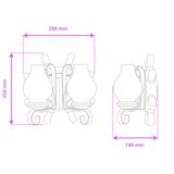  Brilagi - Zidno svetlo TIMONA 2xE14/40W/230V bukva/orah | Eponuda.com