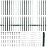  Heksagonalna ograda s stubom 50 x 1 m Čelik premazan PVC-om | shoptok.hr