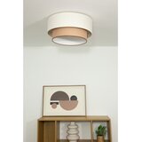  plafonska lampa natia 1xE27/60W/230V prečnik 45 cm bela/smeđa | Eponuda.com