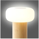 House Nordic Bela/v naravni barvi bambusova namizna svetilka s plastičnim senčilom (višina 18 cm) Stafford – | Shoptok.si