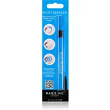 Nails Inc. Mani Marker lak za okrasitev nohtov v aplikacijskem peresu Blue 3 ml