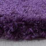 Ayyildiz Carpets Temno vijolična okrogla preproga ø 200 cm Fluffy – | Shoptok.si