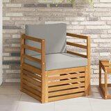  Set vanjskih sofa Čvrsto drvo akacije i poliester | shoptok.hr