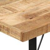  Barski stol 110 x 55 x 107 cm masivno drvo manga i željezo | shoptok.hr