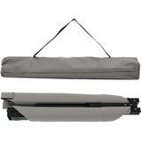  Sklopivi kamperski krevet Siva 210 x 80 x 46 cm Oxford tkanina | shoptok.hr