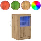  LED komoda Umjetnički hrast 41 x 37 x 67 cm Konstruirano drvo | shoptok.hr