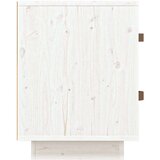  Noćni ormarići 2 kom bijeli 40 x 34 x 45 cm od masivne borovine | shoptok.hr
