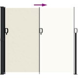  Bočna tenda na uvlačenje krem 180 x 500 cm | shoptok.hr