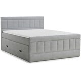 Maison de Rêve Sivi boxspring krevet s prostorom za odlaganje 200x200 cm Caya – | shoptok.hr