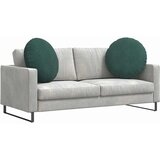  Jastučići za sjedenje 2 pcs Tamnozelena Ø60 x 21 cm Baršun | shoptok.hr