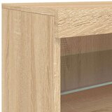  Komoda z LED lučkami sonoma hrast 60x37x67 cm | Shoptok.si