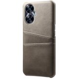 INORCO Za Realme C55 dvojne reže za kartice, zaščita pred padcem, ovitek za telefon iz PU usnja, prevlečen PC ovitek, (22034007) | Shoptok.si