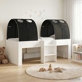  Krevet s Tunnels 4 kom. Bijela i crna Konstruirano drvo | Shoptok.si