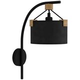 Eglo Zidna lampa POTOSI 1xE27 crna/kraft papir 39945 | Eponuda.com