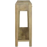  Konzolna stolica s ladicama Prirodna siva 110 x 30 x 80 cm | shoptok.hr