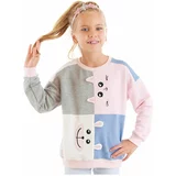 Denokids Cat And Teddy Bear Girls Sweatshirt
