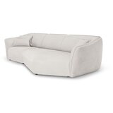 Cosmopolitan Design Bijela kutna garnitura od bouclé tkanine Tokyo – | shoptok.hr