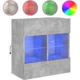 vidaXL TV ormarić s LED svjetlima siva boja betona 58 5x30x60 5 cm | shoptok.hr