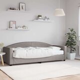  Dnevna postelja z vzmetnico taupe 80x200 cm blago, (20936833) Cene