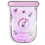 Revolution negovalna maska za obraz - Bubble Tea Strawberry Milk Bubble Sheet Mask - Strawberry Pink | Shoptok.si