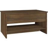  Stolić za kavu Smeđa hrasta 80x50x40 cm konstruirano drvo | shoptok.hr