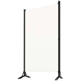 vidaXL Sobna pregrada s 3 panela krem-bijela 260 x 180 cm | shoptok.hr