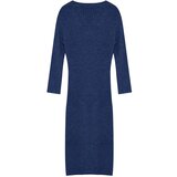 Trendyol Navy Blue Maxi Knit Wool Basic Dress | Eponuda.ba