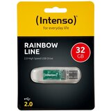 Intenso (Intenso) USB Flash drive 32GB Hi-Speed USB 2.0,Rainbow Line,TRANSP. - USB2.0-32GB/Rainbow | shoptok.hr