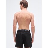 Calvin Klein Swimwear Kratke kopalne hlače 'Intense Power' črna / bela | Shoptok.si