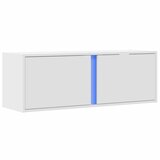  Zidni TV ormarić s LED svjetlima bijeli 100 x 31 x 35 cm | shoptok.hr