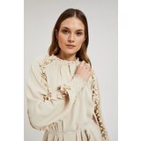 Marisse Women's Dress L-Su-4308 Beige | Shoptok.si