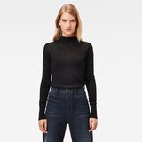 G-star Sweater - Stokyr turtle slim knit wmn l\s black | Shoptok.si
