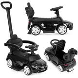 ECO TOYS Ecotoys Guralica mercedes c class sa interaktivnim volanom i ručkom, black ( 668 BLACK )