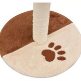 vidaXL penjalica za mačke sa stupovima za grebanje od sisala 40 cm bež i smeđa | shoptok.hr