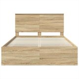  Okvir za krevet Sonoma 160 x 200 cm Čvrsto borovo drvo | shoptok.hr