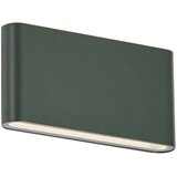 QAZQA Moderna zunanja stenska svetilka temno zelena 17,5 cm vklj. LED IP65 - Batt Cene