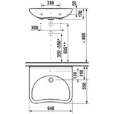 Jika Mio Umivaonik za osobe sa invaliditetom 64 x 55 cm | Eponuda.com